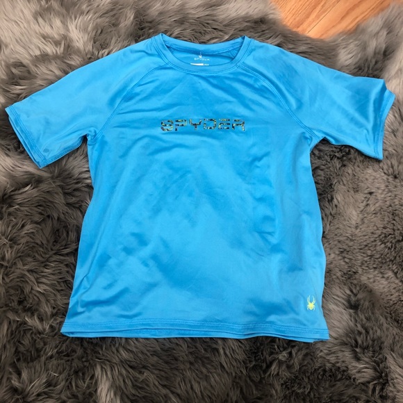 Spyder | Boy’s 2 Piece Blue Swim Set | Size XLarge - Picture 2 of 5